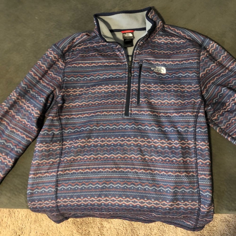 North Face Men’s Pullover Half-Zip Jacket Large
